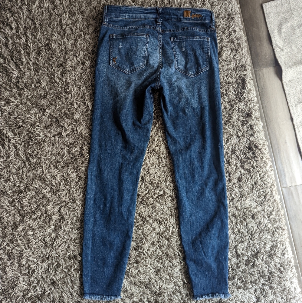 Kut From The Kloth frayed jeans - Picture 3 of 5